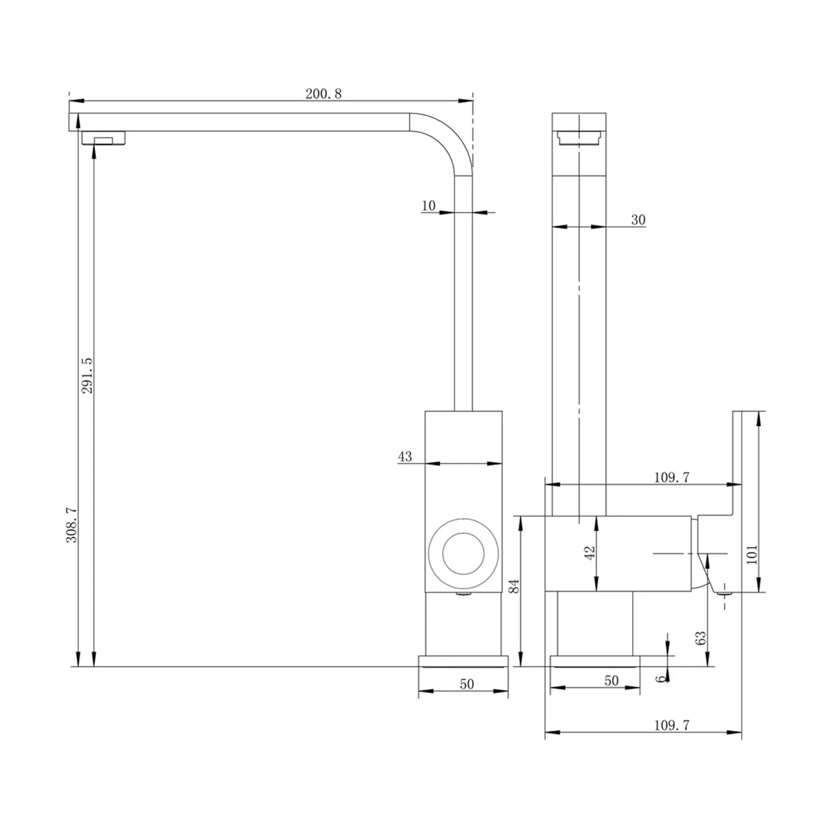 Kitchen Mixer OX1010.KM