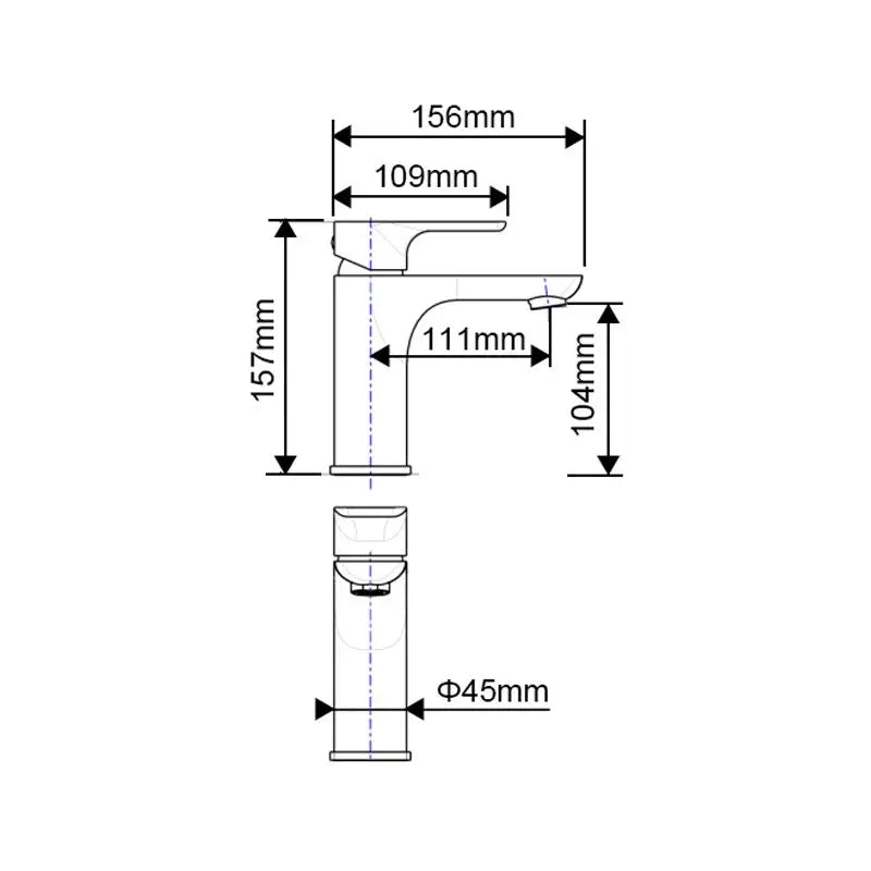 Vog-Basin Mixer CH0131.BM