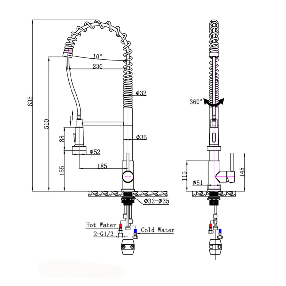 Kitchen Mixer OX1017.KM
