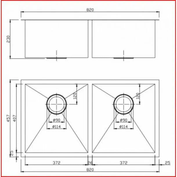 Stainless Steel Kitchen Sink TWM7